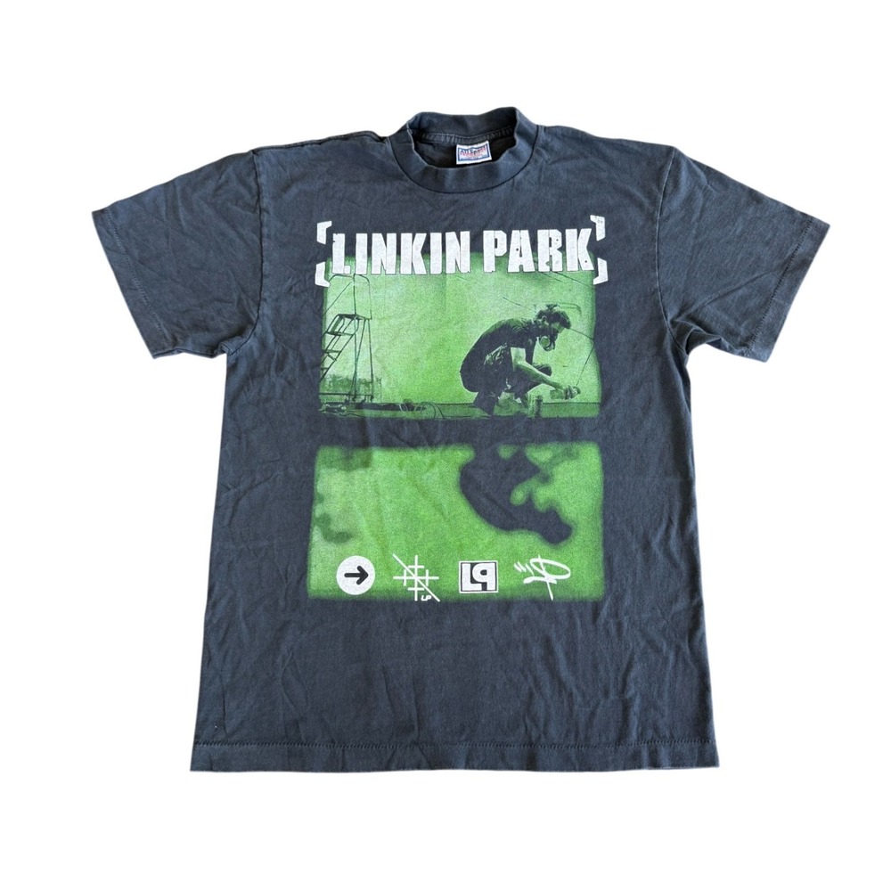 Vintage Linkin Park Meteora T-Shirt Single Stitch 2000s Rock Size Large REPRINT